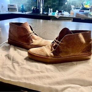 Common Projects Brown Suede Chukka Boots